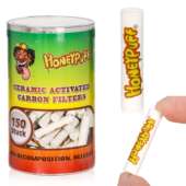 filter 新款 tip 6mm过滤嘴配件 白纸加活性炭 HONEYPUFF 塑料罐装