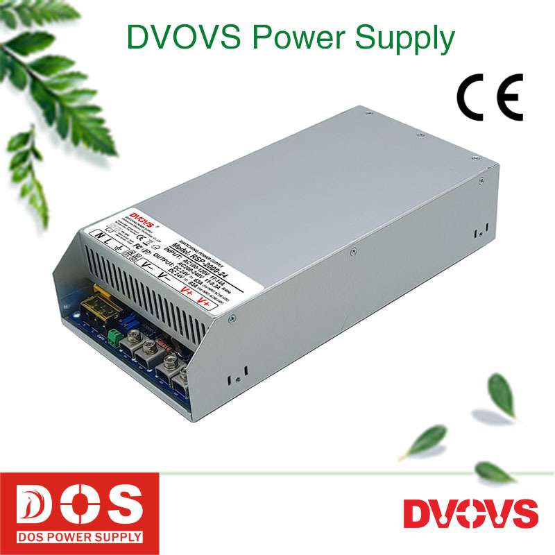 RSP-2000-24大功率开关电源2000W24V主动PFC恒压恒流2000W电源