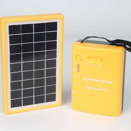 016 Mini solar lighting system emergency usage with 6V4.5Ah