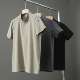 弹力短袖 立领半胸拉链男女春夏季 衫 男士 薄款 透气户外运动休闲半袖