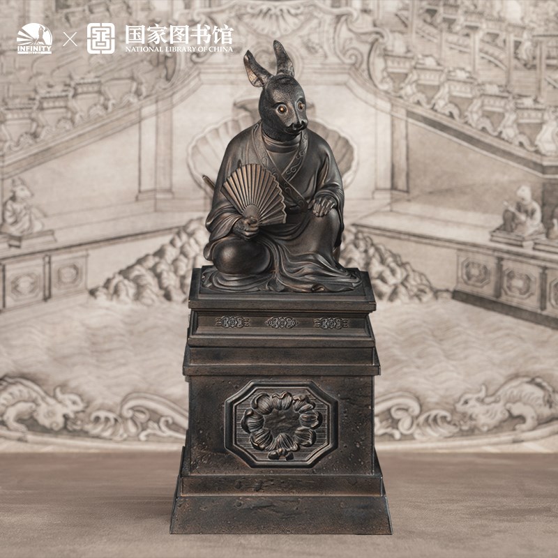 【开天工作室】十二生肖鼠牛虎兔龙蛇马羊全套雕像桌面礼物摆件