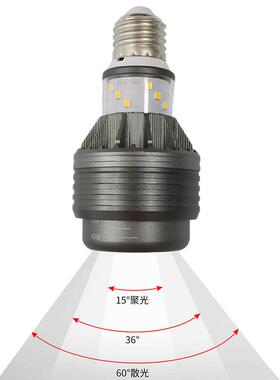 LED调焦par20帕灯中西餐饮咖啡厅店铺吧台射灯12W灯杯侧发光变焦