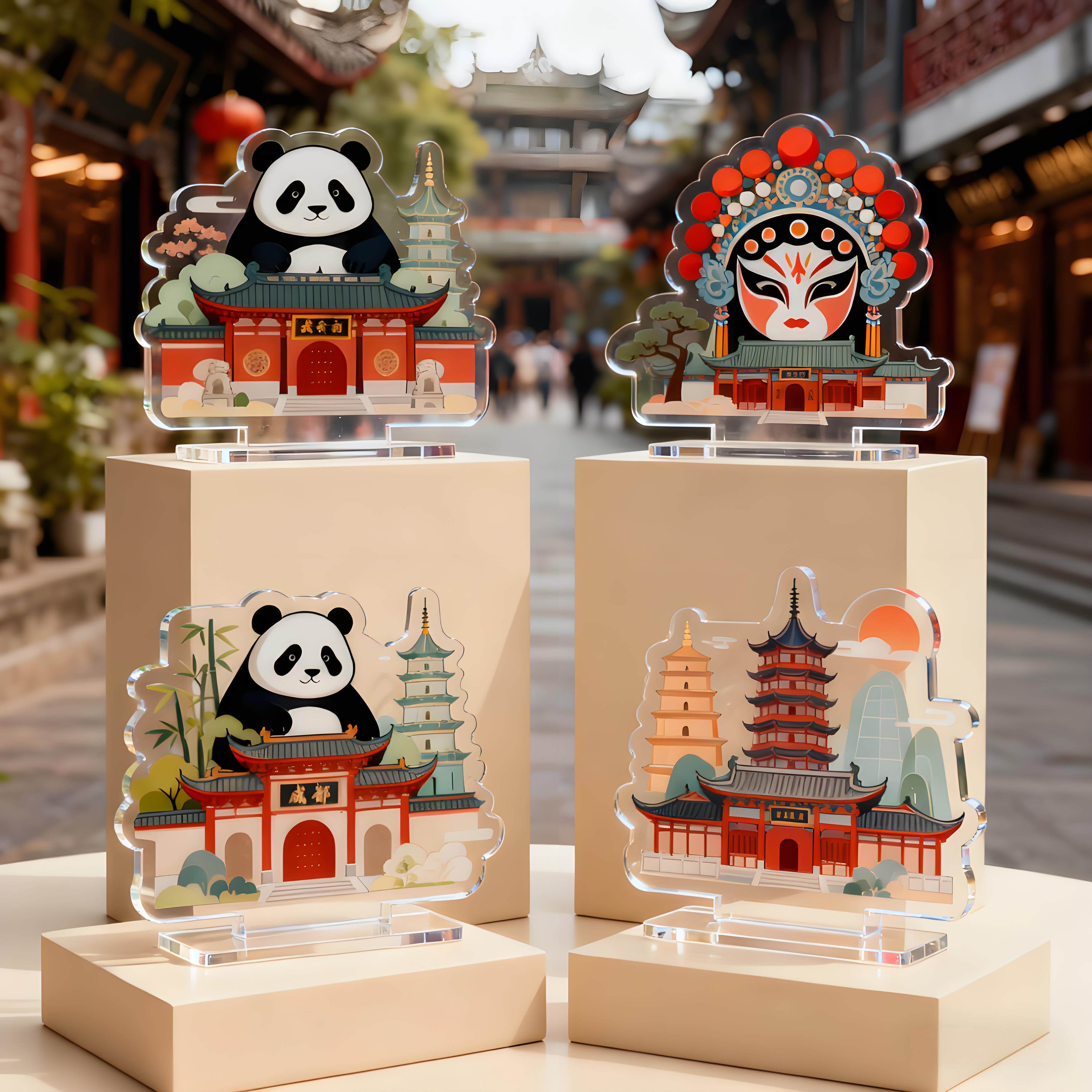 亚克力立牌来图定制明星动漫周边谷子立牌文创周边摆件DIY定做