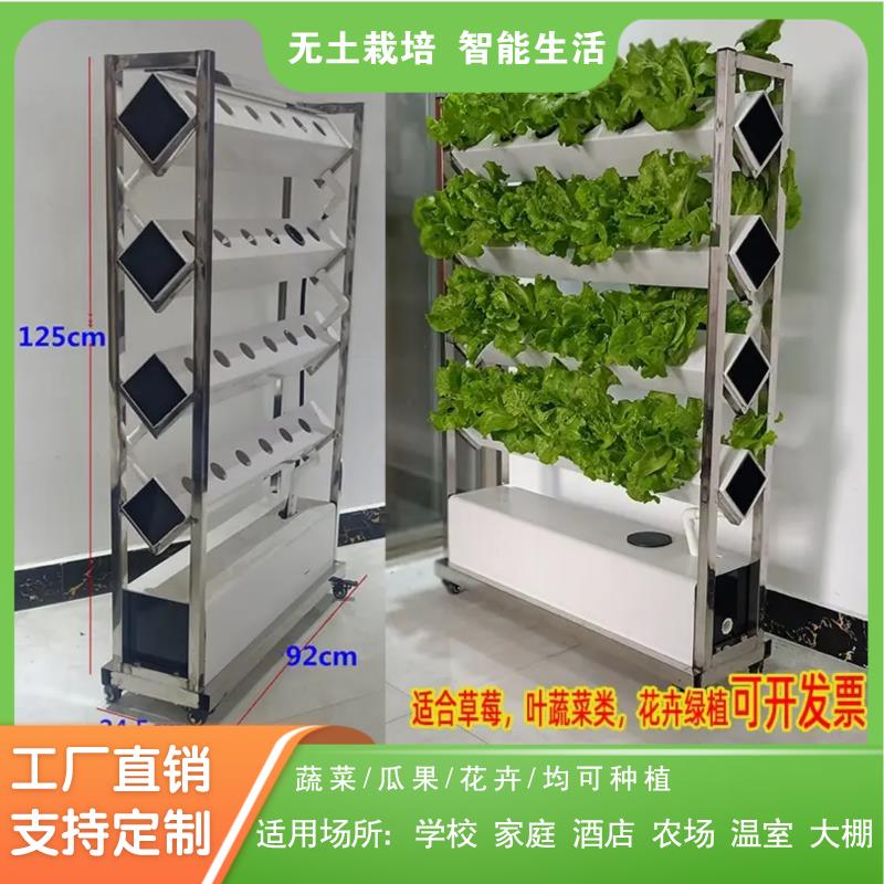 无土栽培设备家庭阳台管道式自动化水培蔬菜种植架水耕多层种菜机