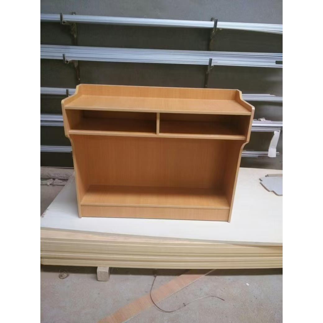 需定制学校教室多媒体演讲台老师发言台会议迎宾台多层板直立讲桌