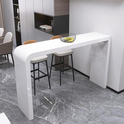 需定制烤漆酒吧台个性产品展示台长条简约现代洽谈台长桌奶茶咖啡