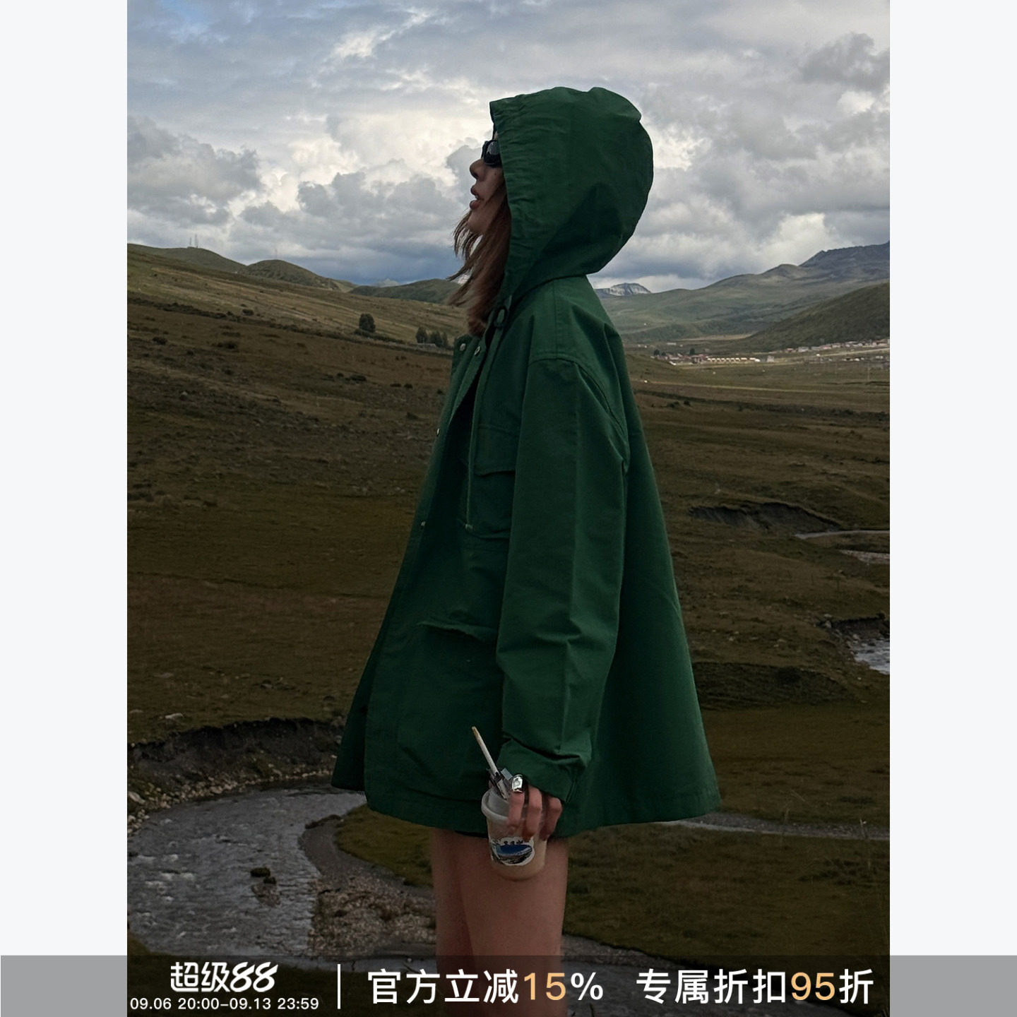 RHERSTUDIO女款工装外套防风