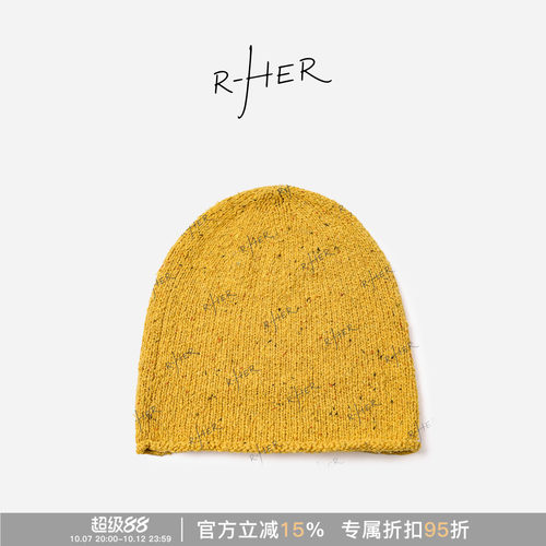 RHERSTUDIO显脸小含羊毛针织帽