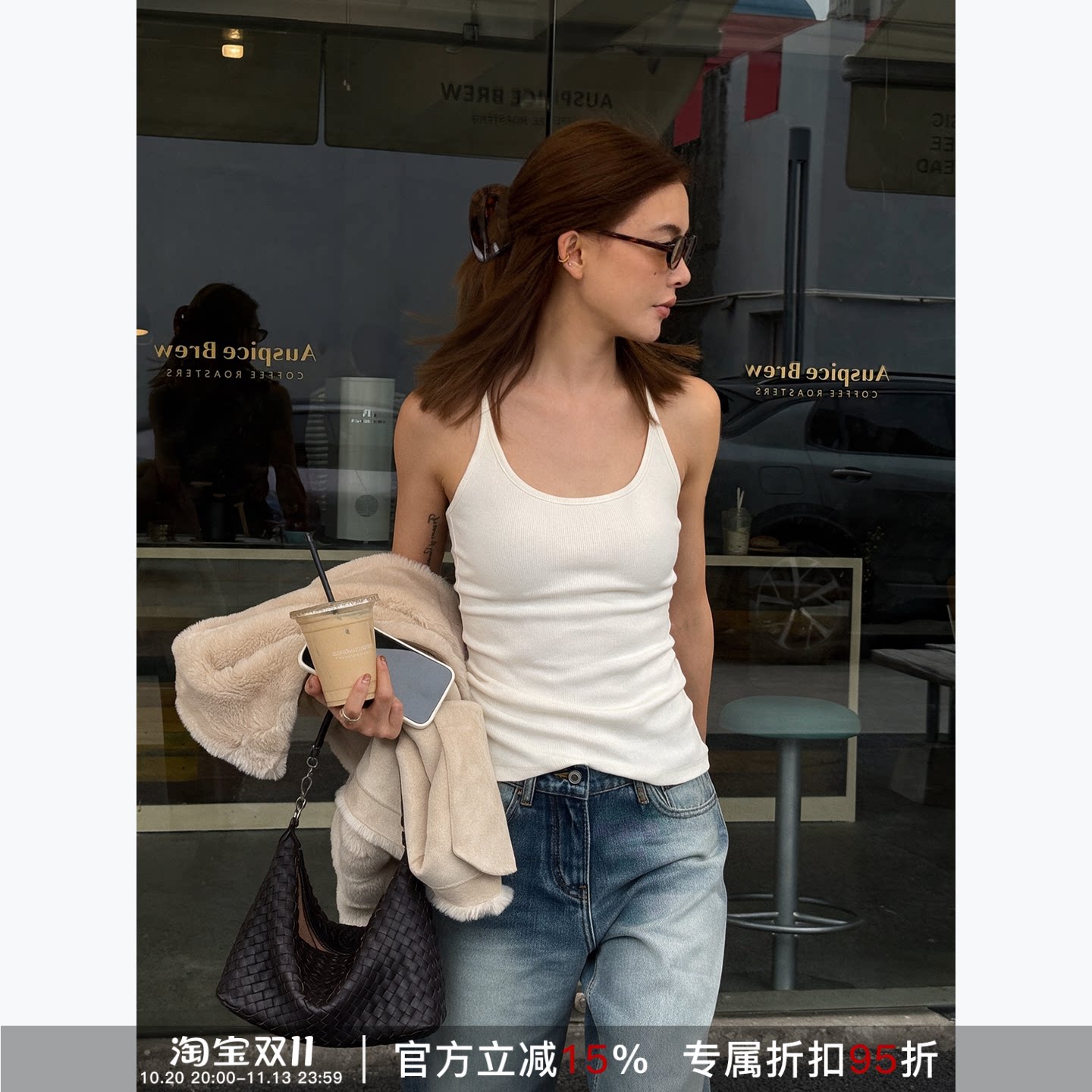 RHERSTUDIO显瘦遮副乳女背心