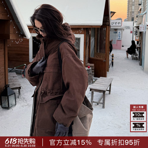 R-HER轻奢羊毛皮90鹅绒派克服