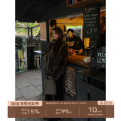 休闲复古老钱廓形显瘦短外套RC25091902 冬季 HER 复古派克