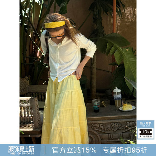 RHER STUDIO“排扣开衫”春夏简约百搭休闲显瘦亨利老钱风开衫T10