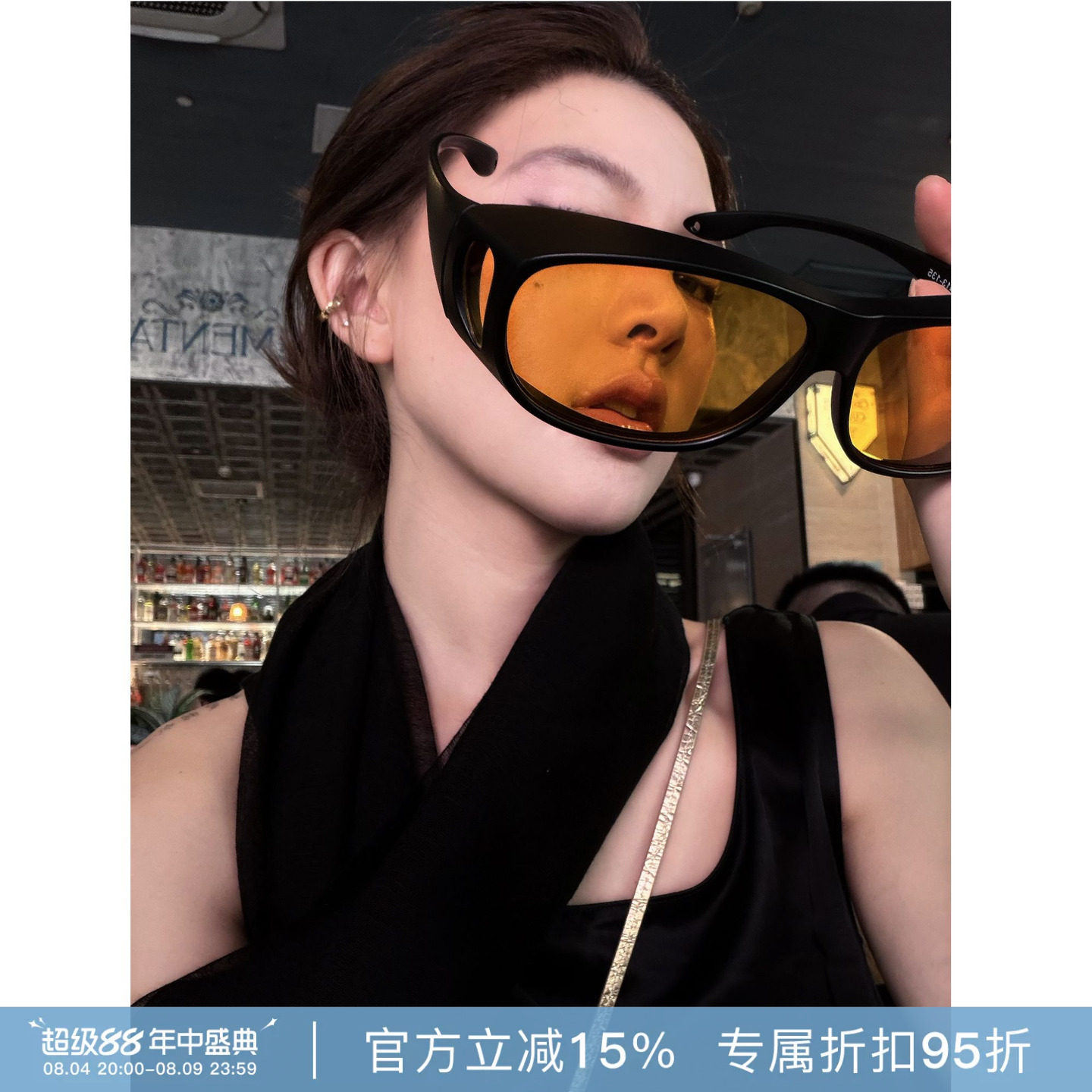 RHER STUDIO 高清夜视偏光驾驶眼镜防眩光防强光太阳镜OYJ28