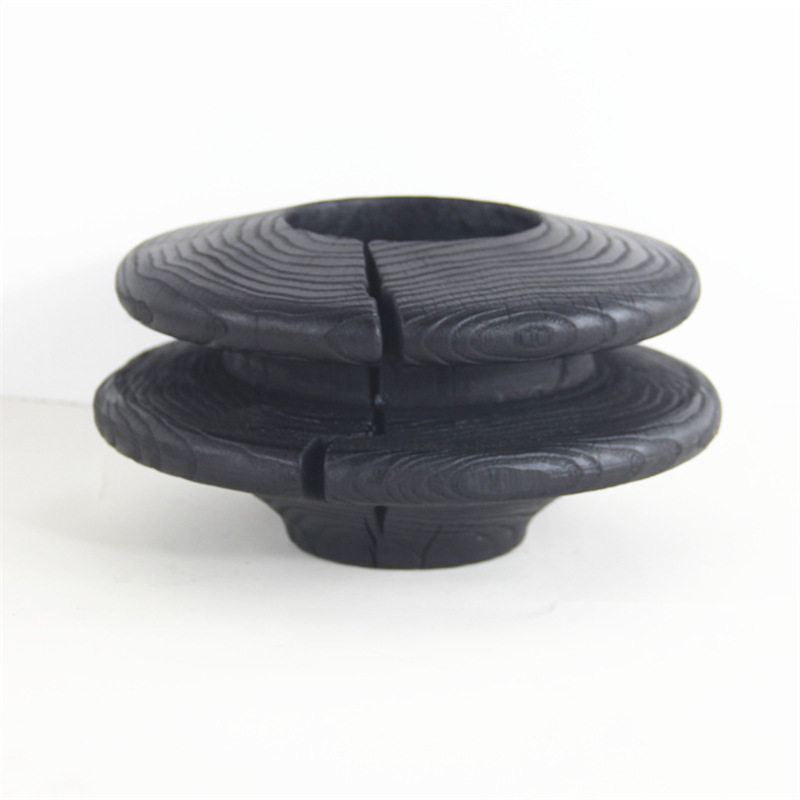 厂家销售手工制作碳化栗木双层黑色花瓶家居别墅两层造型装饰摆件,模玩/动漫/周边/娃圈三坑/桌游,文化/体育周边,淘宝优惠券,粉丝福利购,淘宝优惠卷