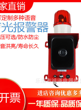 万亚声光报警器DJ-100高分贝大功率船用电子蜂鸣器电铃 讯响器