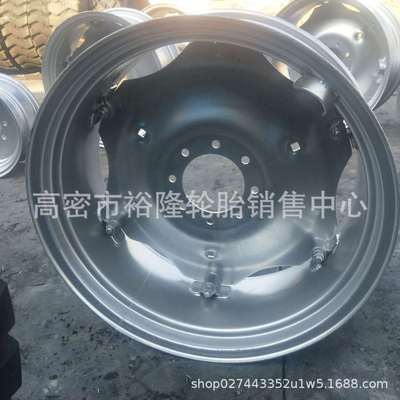拖拉机9.5/12.4/13.6/14.9/16.9-24-28-30-34可调钢圈内胎轮毂钢