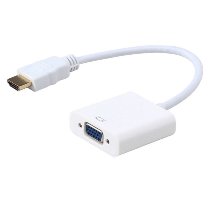 hdmi转接hdmi转vga带音频带供电 hdmi to vga 高清转接线支持HDCP