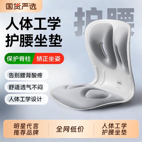 OES人体工学护腰坐垫久坐神器