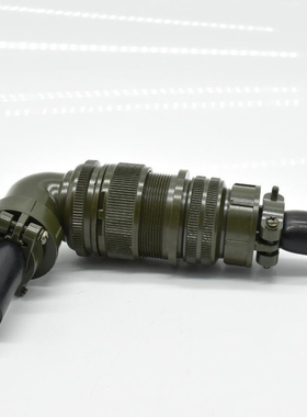 西赛姆5015系列航空插头MS3108A28-11P连机器22芯弯头转直头