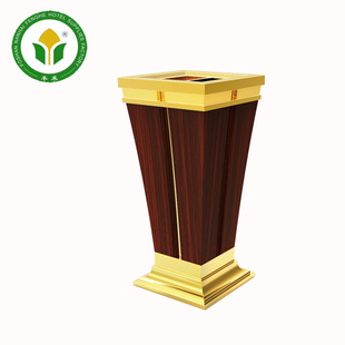 座地烟灰桶 136方形座地垃圾桶果皮垃圾桶 FHG