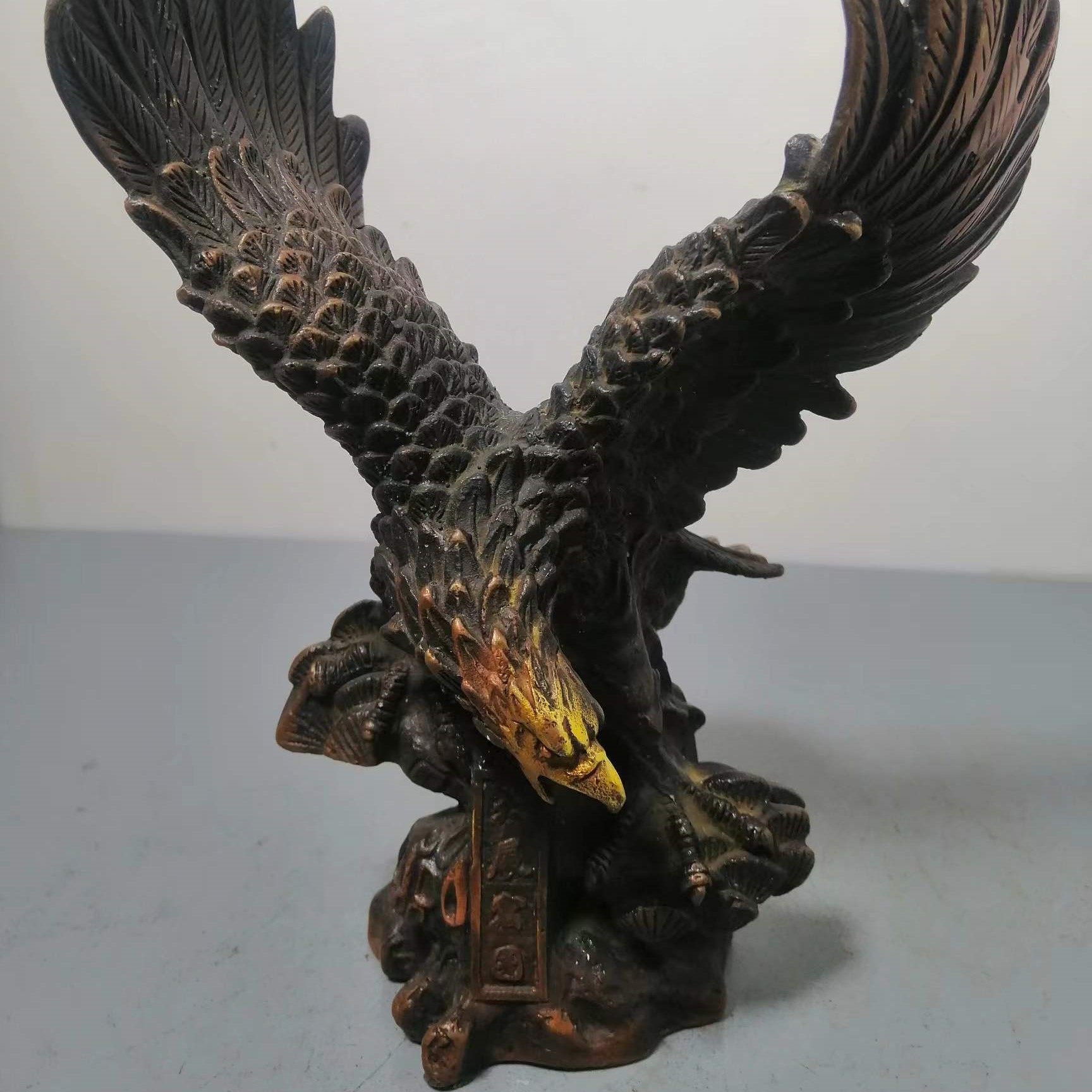 古董古玩批发仿古纯铜红铜大展宏图鸟摆件怀旧客厅复古工艺老物件,模玩/动漫/周边/娃圈三坑/桌游,文化/体育周边,淘宝优惠券,粉丝福利购,淘宝优惠卷