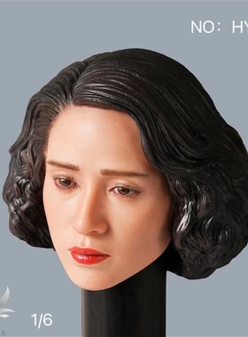 现货Hongyi 1/6 HY001胭脂扣 梅艳芳头雕 适合PH／TBL包胶女素体
