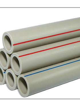 YJDPP-R热水直管PPR管PP-R冷给水直管S5(1.25MPa)灰色dn254M