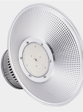 LED深照型宽边灯罩灯具热管工矿灯150W天棚灯工厂车间生产照明