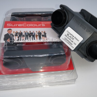 BADGY100/200代用黑色带 badgy证卡打印机代用色带