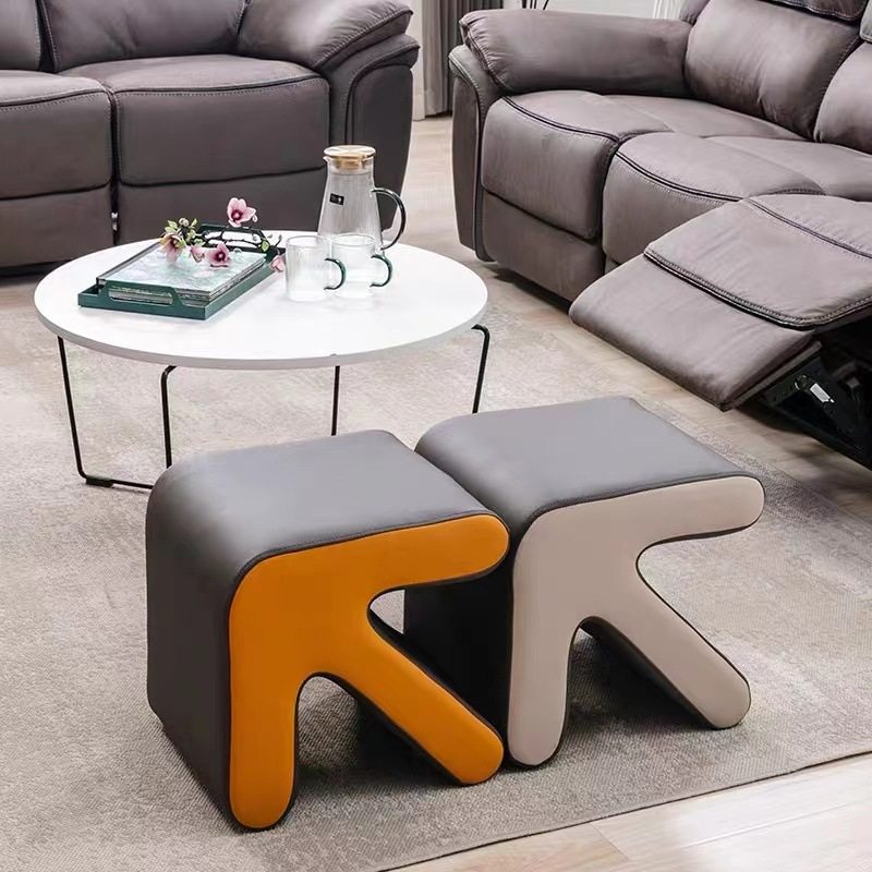 矮凳创意简约拼色箭头凳小板凳家用轻奢小凳子沙发客厅坐墩换鞋凳,模玩/动漫/周边/娃圈三坑/桌游,文化/体育周边,淘宝优惠券,粉丝福利购,淘宝优惠卷