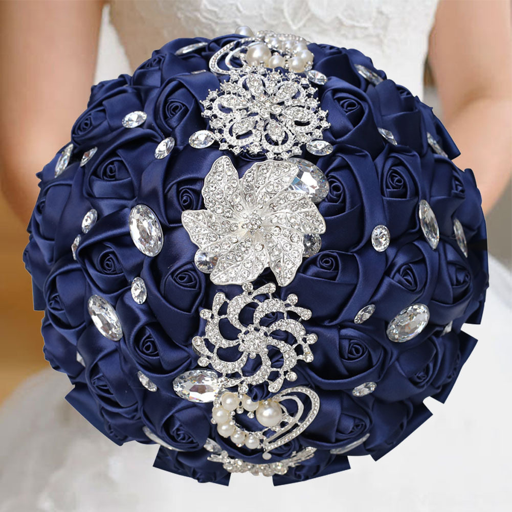 24厘米 水钻新娘手捧花婚礼摄影道具婚礼花束缎带玫瑰大号现货,模玩/动漫/周边/娃圈三坑/桌游,文化/体育周边,淘宝优惠券,粉丝福利购,淘宝优惠卷