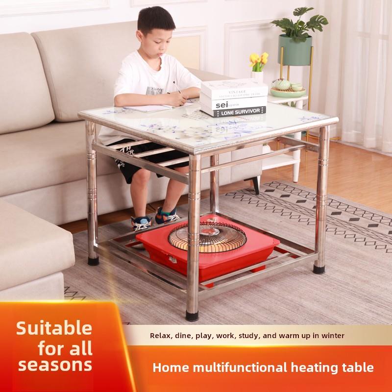 采购产品不锈钢折叠餐桌，简单的家庭餐桌，方桌，炉架，方形加热