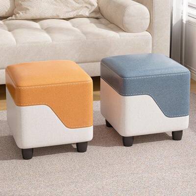 家用小凳子矮凳实木小板凳高级感客厅小坐凳茶几凳门口换鞋凳方凳