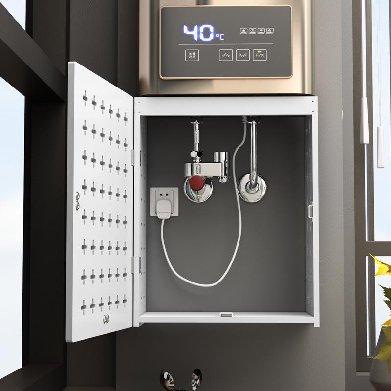 燃气热水器装饰遮挡罩热水器遮挡罩洞洞板厨房天然气表管道遮挡箱