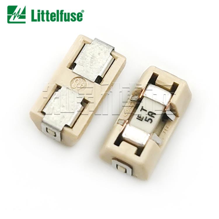 力特1808带座154慢熔断贴片保险丝125V LF T2A3.15A4A5A6.3A8A10A