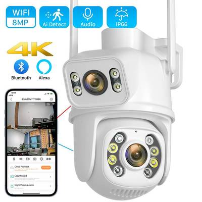 CC-TV Security 4K Wifi IP Camera Home Baby Pet Monitor iCsee