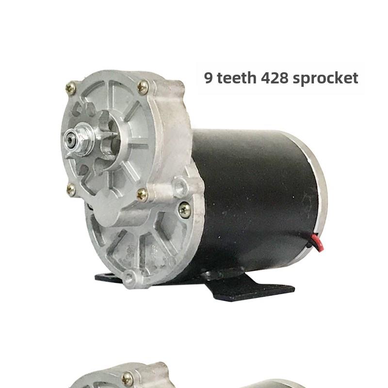 12V24V500W炸板栗花生干果直流电机200转高转矩施肥电机