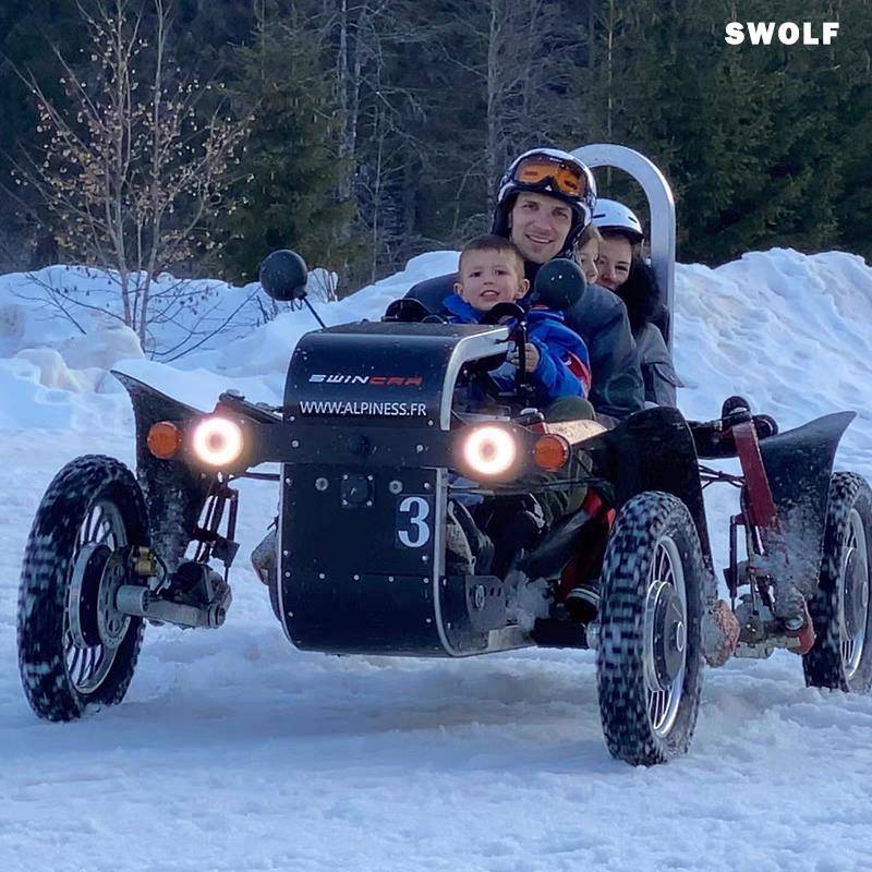 景区全地形蜘蛛车四轮四驱越野车电动卡丁车山地车爬坡车沙滩车