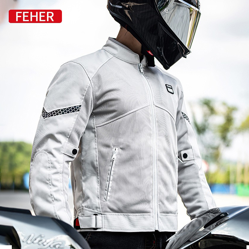 飞儿夏季透气摩托车骑行服骑行裤