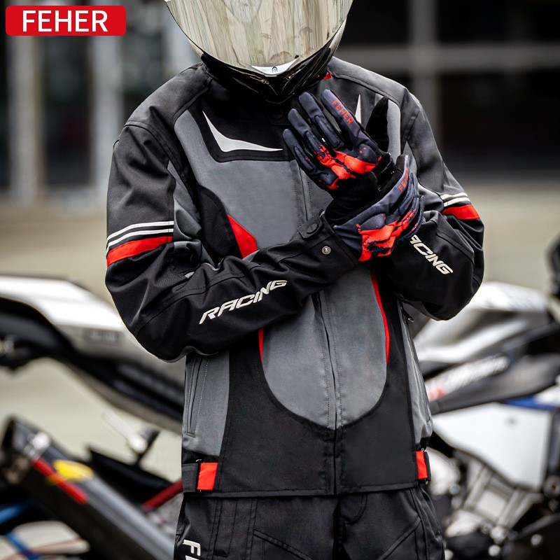 FEHER摩托车四季骑行服套装保暖