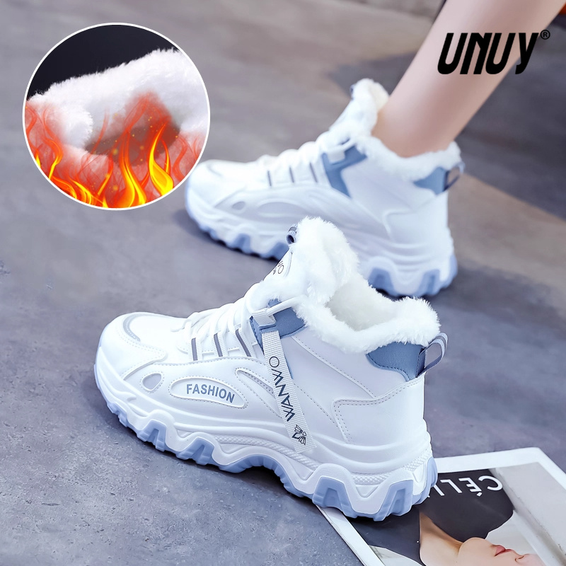 雪地靴女2025年冬季新款运动棉鞋