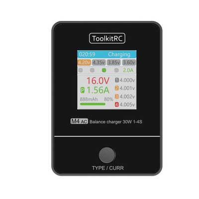 ToolkitRCM4AC平衡充电器30W