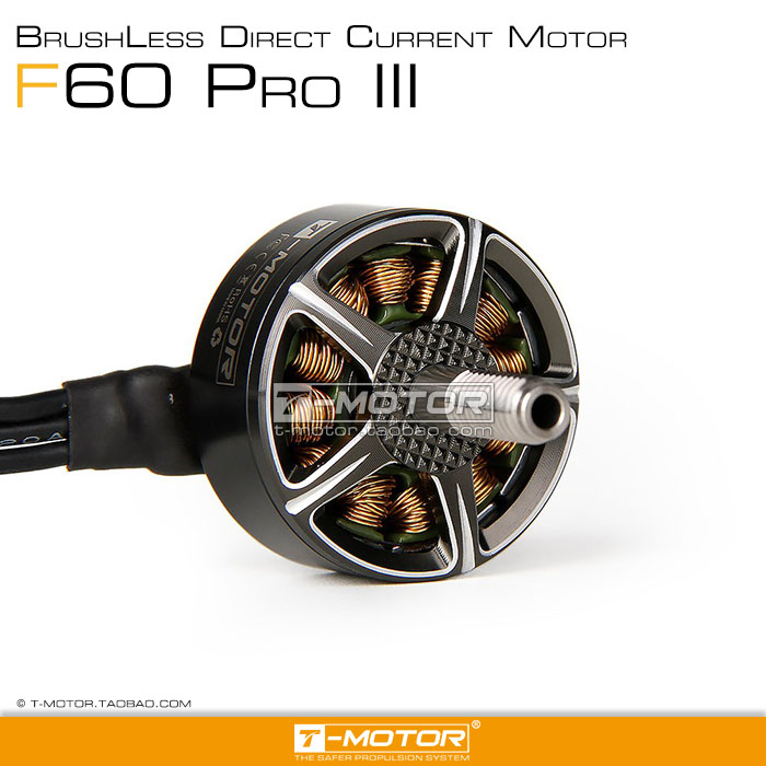 TMOTOR 穿越机FPV无刷电机 第3代 破风 F60 Pro III 专业版 新