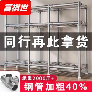 布艺衣柜钢管加粗加固小户型收纳橱出租房 9C衣柜家用卧室简易组装