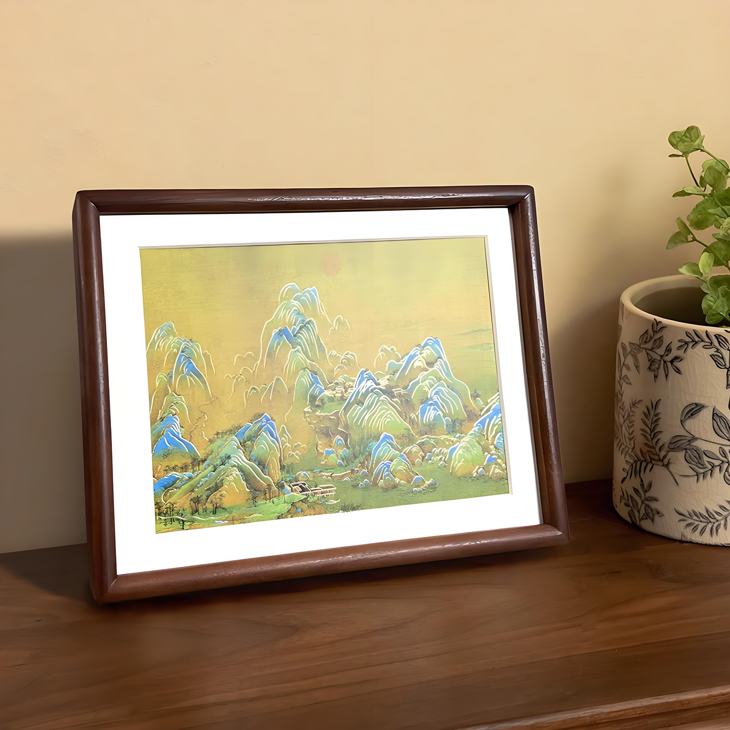 漫道木兮推荐高端大气铜刻浮雕画