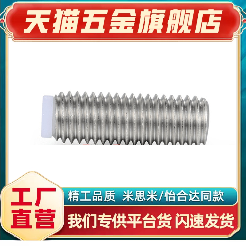 TDA26不锈钢内六角胶头止动螺栓S