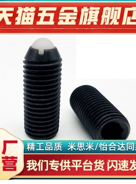 树脂头球头柱塞NPSL/NPJR/NSJL3 4 5 6 重载加长型弹簧定位销