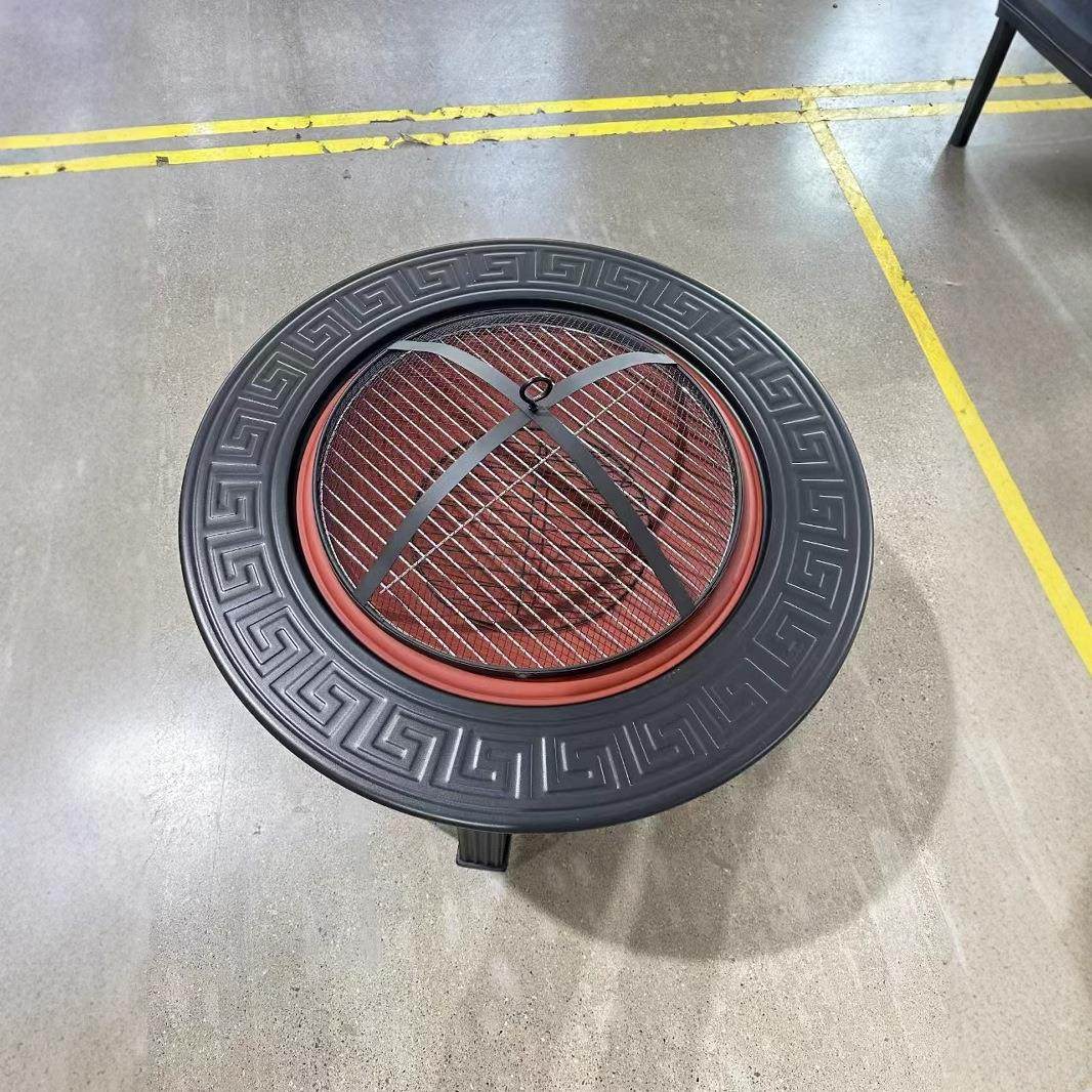 庭院圆形煮茶围炉家用取暖火盆烧烤炉户外BBQ木炭全套装烤肉炉,户外/登山/野营/旅行用品,烧烤炉/烤架,淘宝优惠券,粉丝福利购,淘宝优惠卷