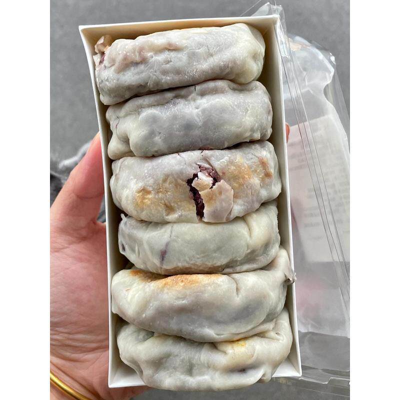 新日期鞍山老太太纸皮红豆饼老式豆沙馅夹心饼夹心红小豆馅饼绿豆