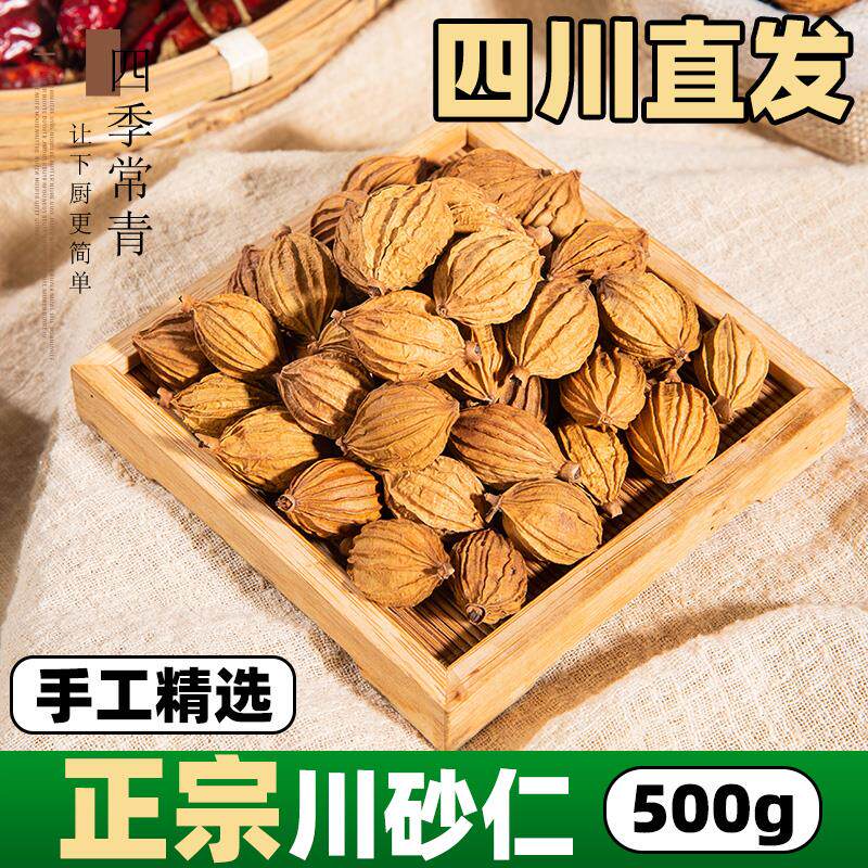 新日期川砂仁香料商用500g